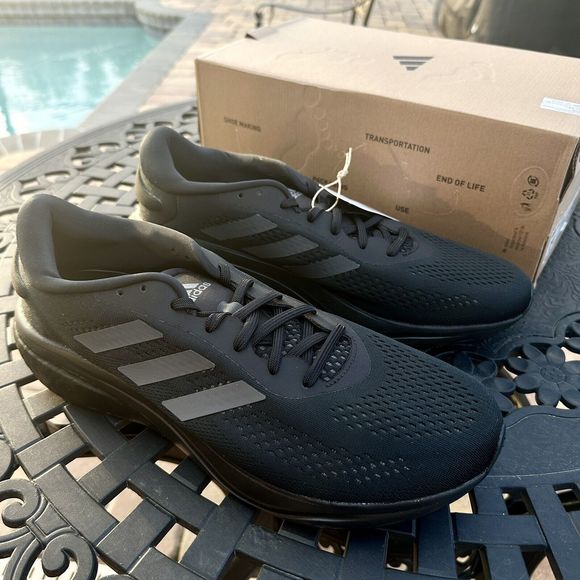 Adidas Supernova 2 Black Grey Men\'s Athletic Shoes GW9087 main image 11